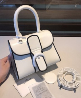 델보 브리앙 복스 토트백 미니